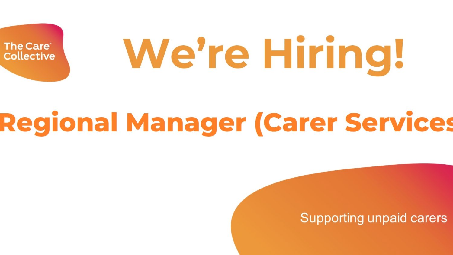 Regional Manager – Carer Services Team Vacancy